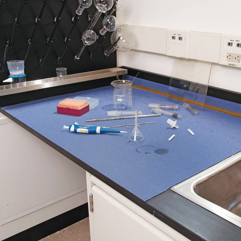 PIG Absorbent Grippy Mat | (10) 16" x 24" Absorbent Mat Pads with Adhesive Backing | MAT3200 - Image 4